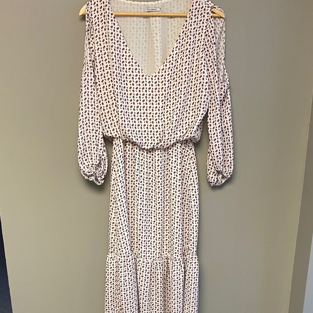 Le Lis Blanc Floral Long Sleeve Patterned Dress (38)